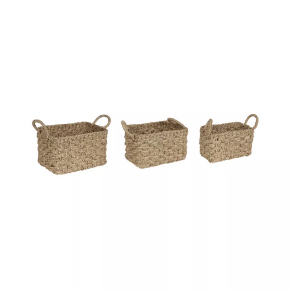Aufbewahrungsbox aus Seegras Boho HOIAN Aufbewahrungsbox aus Seegras Boho HOIAN