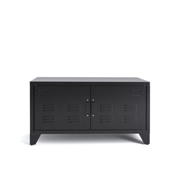 Sideboard Hiba, 2 Türen, Metall