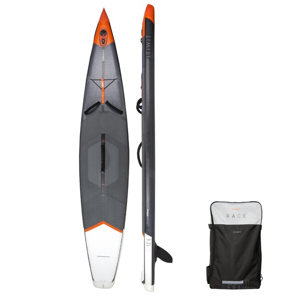 Sup-board, Stand Up Paddle Aufblasbar - R500 Racing Unisex ONE SIZE
