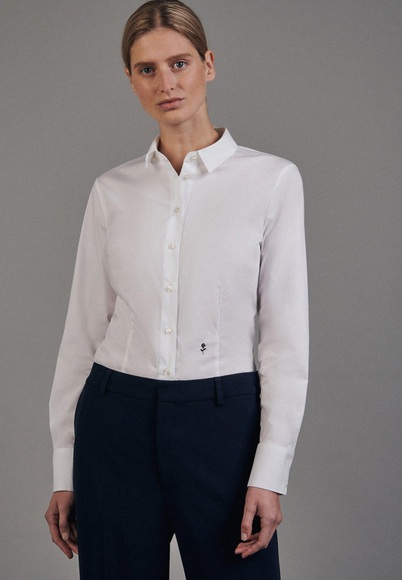 seidensticker Klassische Bluse »Schwarze Rose«