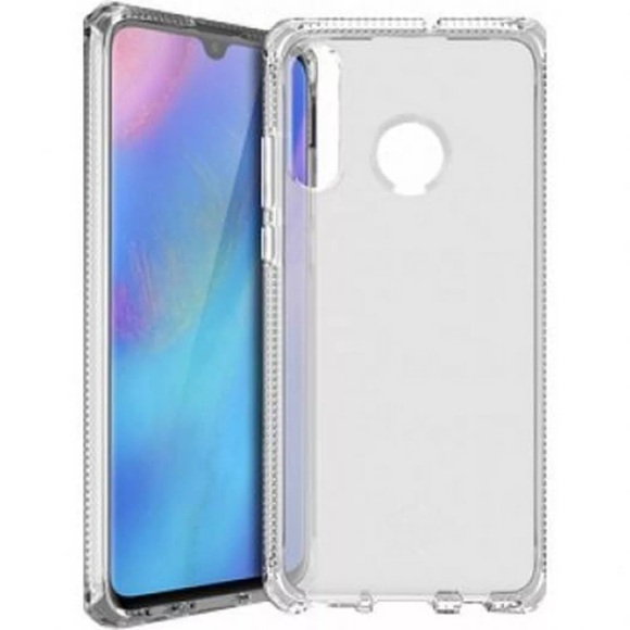 ITSkins Huawei P30 Lite Spectrum Schutz Hardcase Hülle (Fallschutz 2 Meter) Transparent (HW3L-SPECM-TRSP)