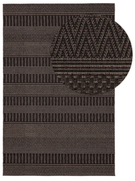 In- & Outdoor-Teppich Naoto Anthrazit In- & Outdoor-Teppich Naoto Anthrazit