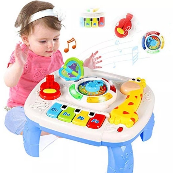 Activity-board - Spieltisch Kinderspielzeug Activity Center Baby Musikspielzeug, One Size, Multicolor