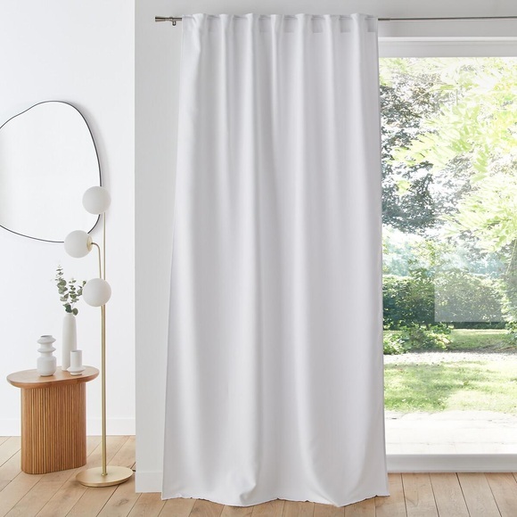 Verdunkelungsvorhang Voda Unisex Weiss 140x180 cm
