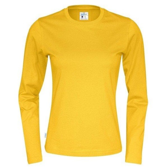 Tshirt Langärmlig Unisex Gelb XL