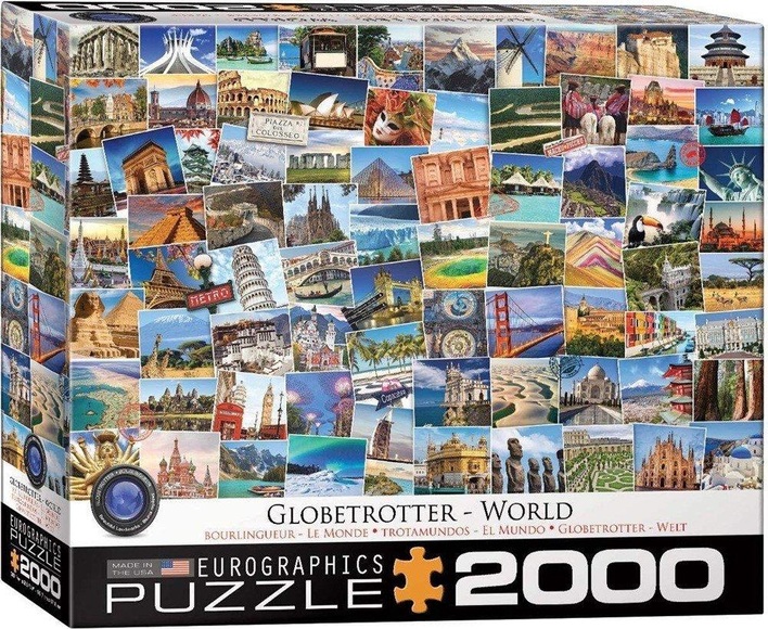 puzzle World Globetter 2000 Teile