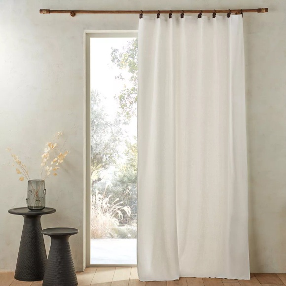 Vorhang Private Unisex Weiss 140x350CM