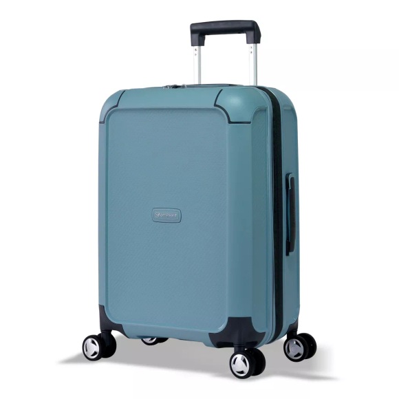 Eminent - Aegis Expandable Handgepäck Koffer 4 Rollen Hellblau, 55 CM, Hellblau