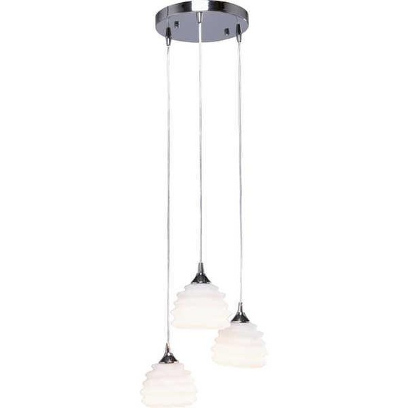KARE Ruffle Hängeleuchte, weiß, Ø 37 cm