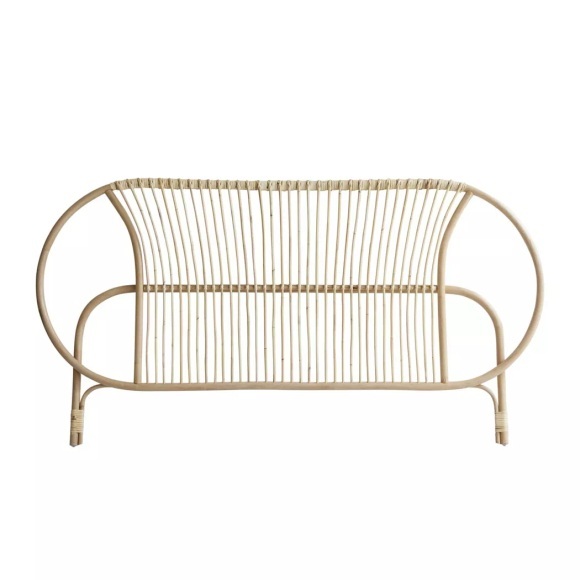 Kopfteil Bett aus Rattan 190 cm Leontie Kopfteil Bett aus Rattan 190 cm Leontie