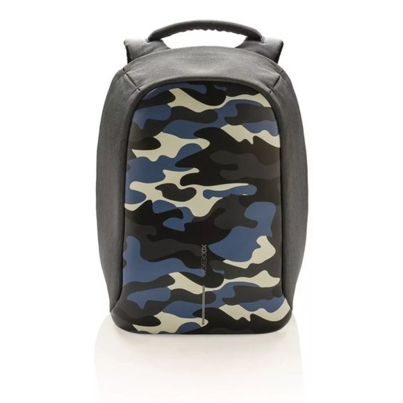 XD Designs Bobby Compact - Anti-Diebstahl Camouflage Blue