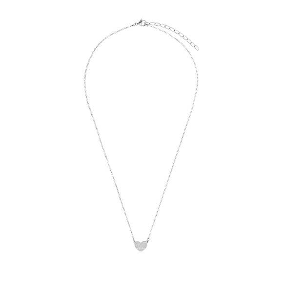 Lea Silberfarbend Poliert Damen Silber ONE SIZE