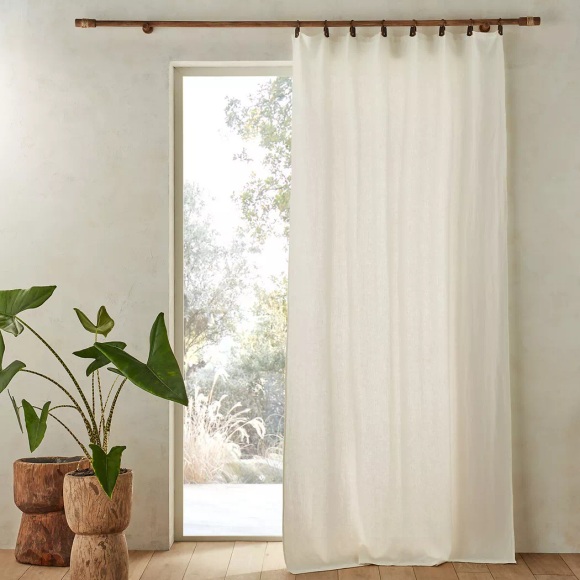 Vorhang Private Unisex Weiss 140x220cm