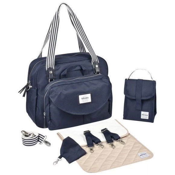BEABA Wickeltasche Genf II navy blue