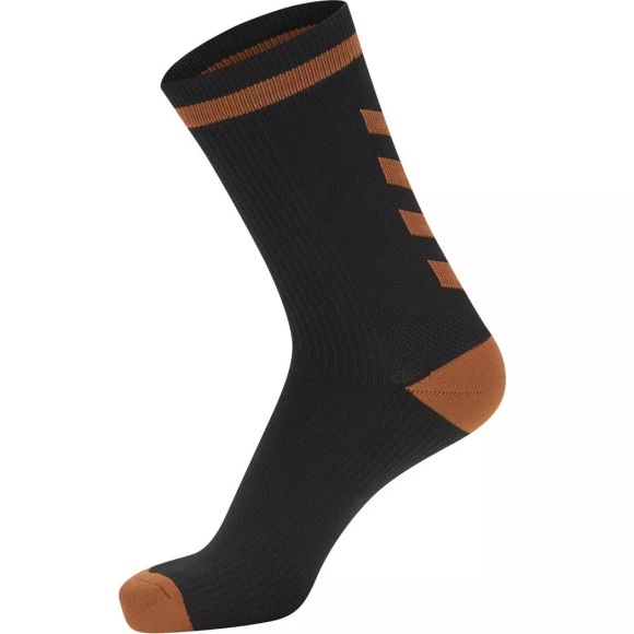 Socken Elite Indoor Low Herren Schwarz / Orange 46-48