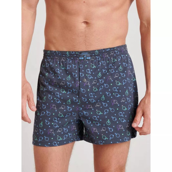 JOCKEY - Tischtennis Boxershort, S, Grau