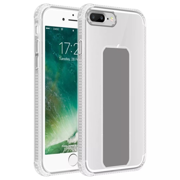 Hülle für Apple iPhone 7 PLUS 7S PLUS 8 PLUS mit Halterung und Standfunktion