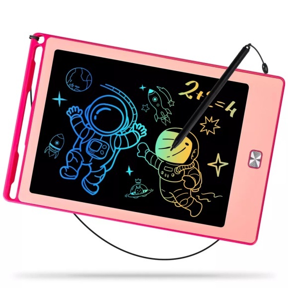 Activity-board - Magisches Zeichenbrett, LCD-Schreibtafel für Kinder, pädagogisches Lernen, Pink
