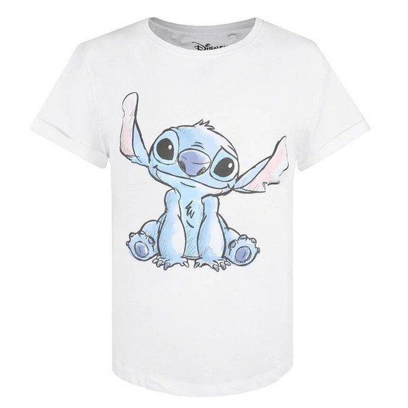 Tshirt Damen Weiss S