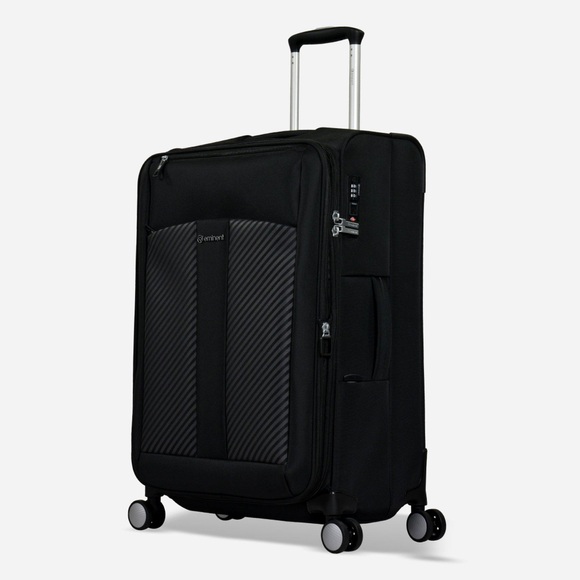 Columbus Mittelgroßer Koffer 4 Rollen Unisex Schwarz 65 CM