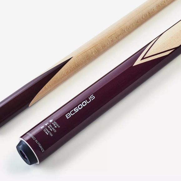 PONGORI - Billard-Queue BC 500 US, One Size, Weinrot