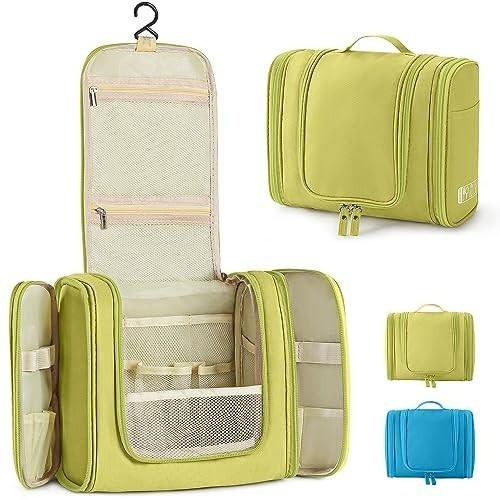 Kulturtasche Reise Zum Aufhängen Kulturbeutel Für Makeup, Toilettenartikel Unisex Rasengrün ONE SIZE