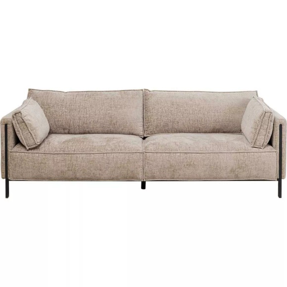 Sofa Victor 3-Sitzer grau