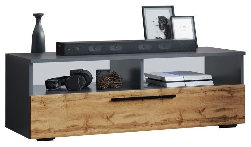 Holz TV Lowboard Möbel Fernsehschrank Tisch Konsole Fernsehtisch Arila XL Holz TV Lowboard Möbel Fernsehschrank Tisch Konsole Fernsehtisch Arila XL
