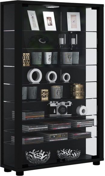 Holz Glas Vitrine Sammelvitrine Glasvitrine Schaukasten Standvitrine Lumo Mini Holz Glas Vitrine Sammelvitrine Glasvitrine Schaukasten Standvitrine Lumo Mini