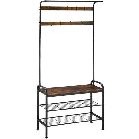 Garderobe Unisex Braun Medium ONE SIZE