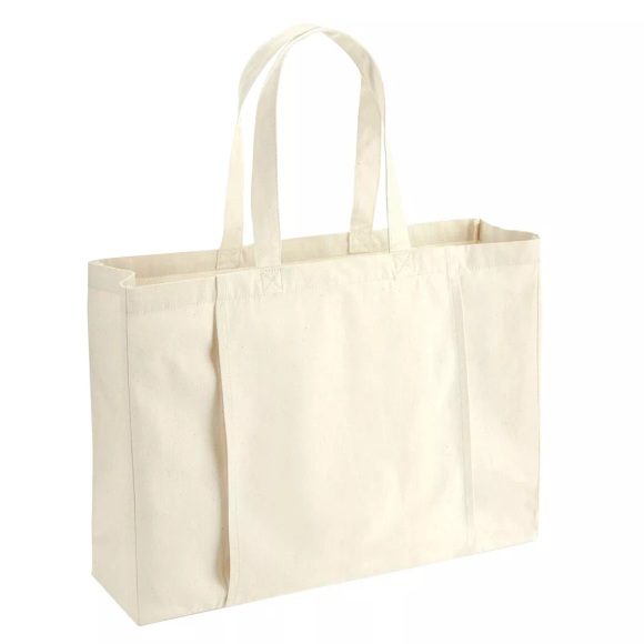 Westford Mill - Tragetasche EarthAware, Yoga, One Size, Beige