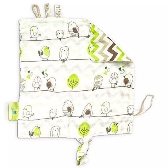 Activity-board - Schmusetuch Baby zum Kuscheln und Einschlafen, Geschenk zur Geburt, One Size, Multicolor
