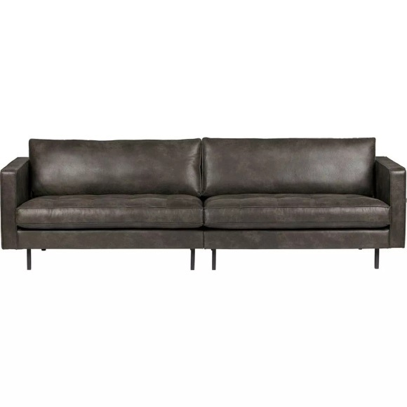 Sofa Rodeo Classic 3 Sitzer Schwarz