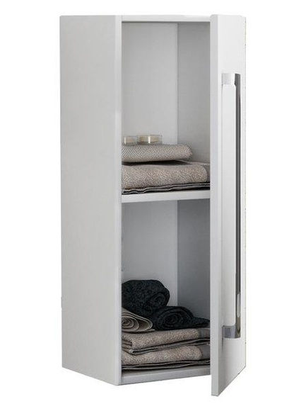 MID.YOU Hängeschrank , VCB 3 , Weiss , Holzwerkstoff , 1 Fächer , 33x75x22 cm , melaminharzbeschichtet,melaminharzbeschichtet,Nachbildung,Nachbildung , 000657016201