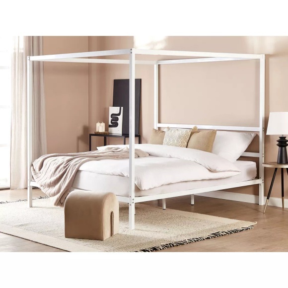 Bett mit Lattenrost aus Metall Modern LESTARDS Bett mit Lattenrost aus Metall Modern LESTARDS