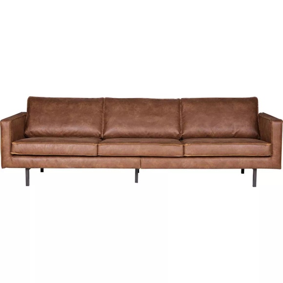 Sofa Rodeo 3 Sitzer Cognac