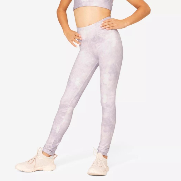 DECATHLON - Leggings CARDIO, 8-10A, Traube