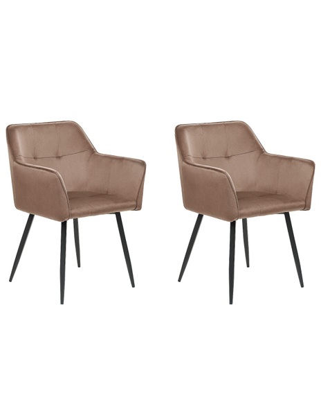 Esszimmerstuhl aus Samtstoff Modern JASMIN Esszimmerstuhl aus Samtstoff Modern JASMIN