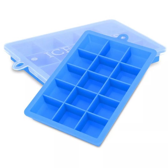 Intirilife - 2x Eiswürfelformen, Blau