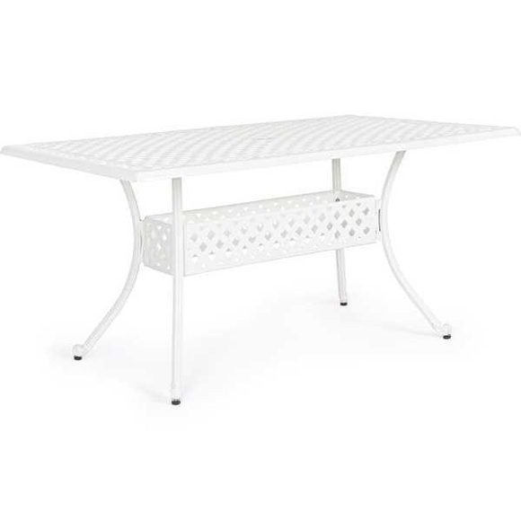 Gartentisch Ivrea 160x90 weiss