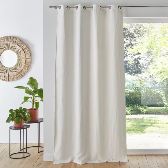 La Redoute Intérieurs - Blickdichter Vorhang Onega, 135x350CM, Beige
