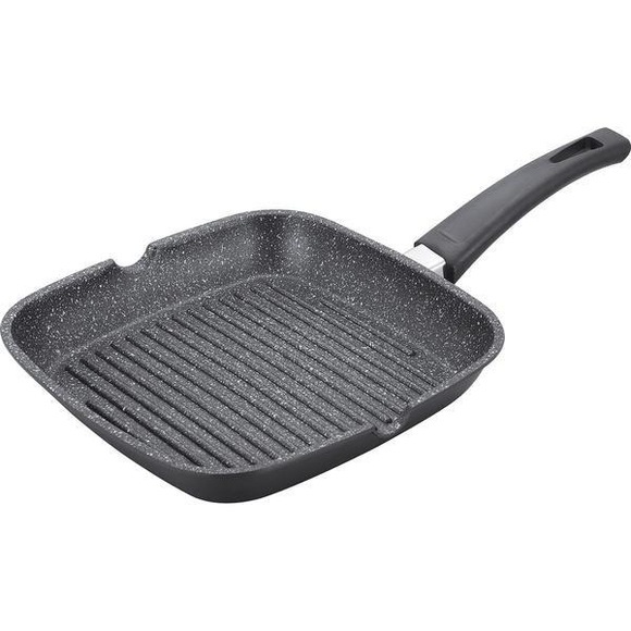 Grillpfanne, Marmorbeschichtung - 28 cm Grillpfanne, Marmorbeschichtung - 28 cm