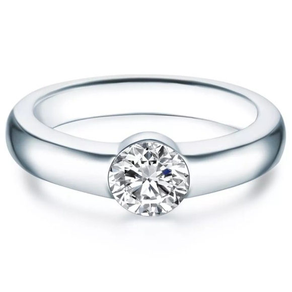 Damen Ring Damen Silber 62