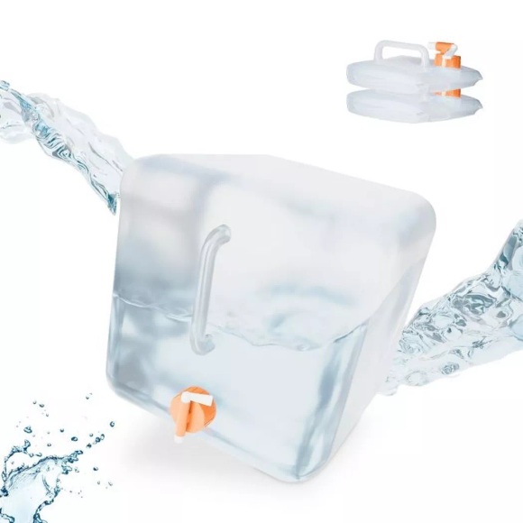 B2X - Zusammenklappbarer Wasserkanister 3er-Set 20 l, L
