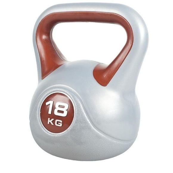 Kettlebell Stylish Unisex Taubengrau 18KG