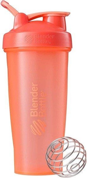 28oz / 820ml BlenderBottle Classic Loop, Coral