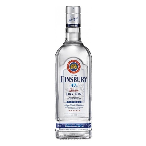 FINSBURY 47 Platinum London Dry Gin 70 cl / 47 % UK