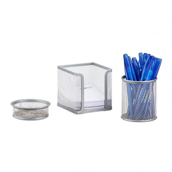 B2X - Schreibtisch-Organizer-Set, 3-teilig, 17X22CM