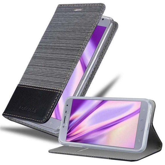 Hülle für Samsung Galaxy J4 2018 Magnetverschluss, Kartenfach
