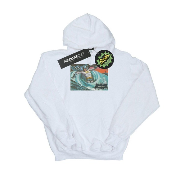 Batman Tv Series Whirlpool Kapuzenpullover Mädchen Weiss 128